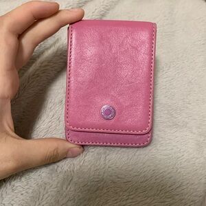 Coach button ID holder